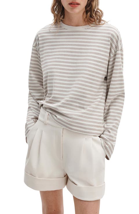 Kelly Stripe Boxy T-Shirt