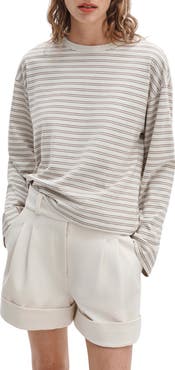 rag & bone Kelly Stripe Boxy T-Shirt