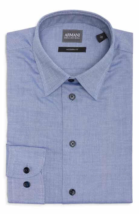 Modern Fit Cotton Oxford Dress Shirt