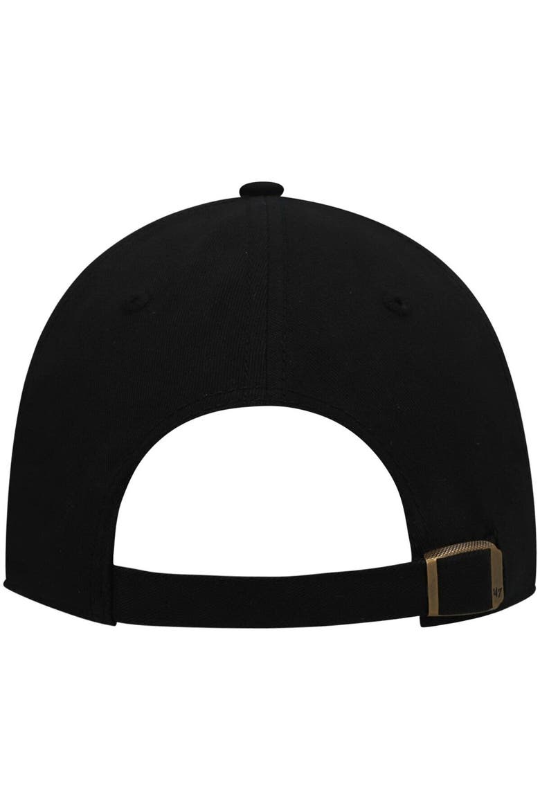 Women's '47 Black Jacksonville Jaguars Miata Clean Up Primary Adjustable Hat, Alternate, color, Black