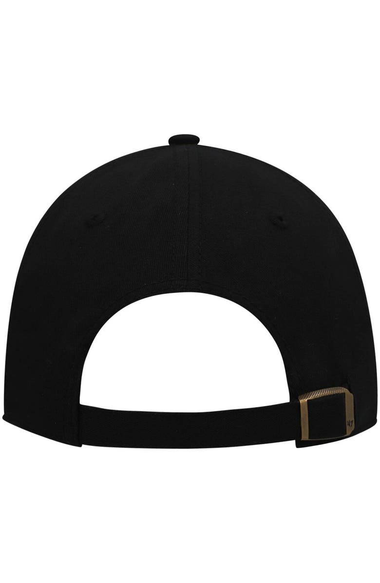 '47 Women's '47 Black Jacksonville Jaguars Miata Clean Up Primary Adjustable Hat, Alternate, color, Black