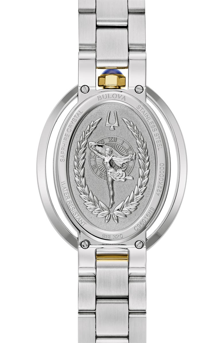 BULOVA Classic Rubaiyat Bracelet Watch, 28.8mm, Alternate, color, Two-Tone