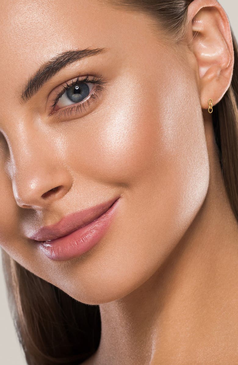 A&M 14K Gold Link Stud Earrings, Alternate, color, 