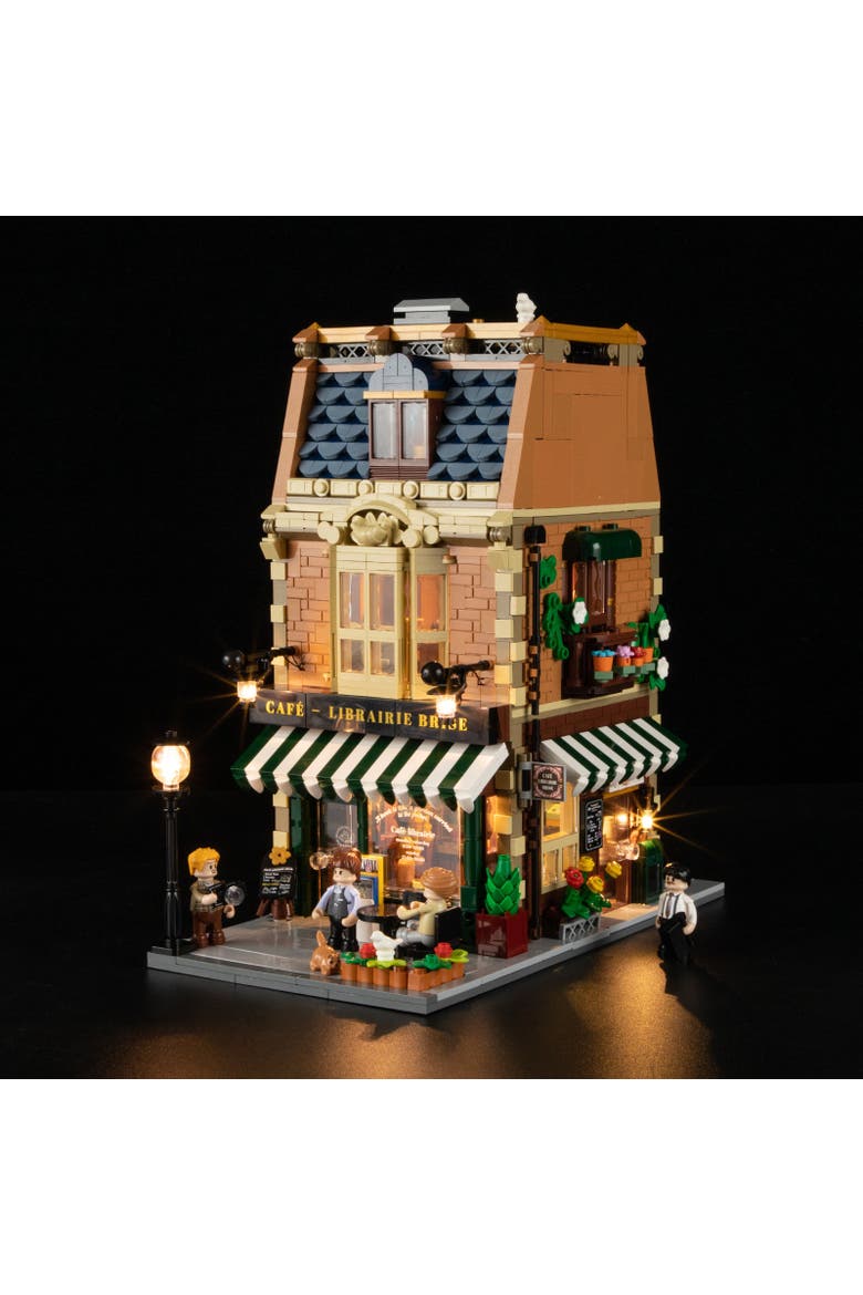Architecture Book Cafe LED Building Set Model CT1718B, Alternate, color, Multicolor