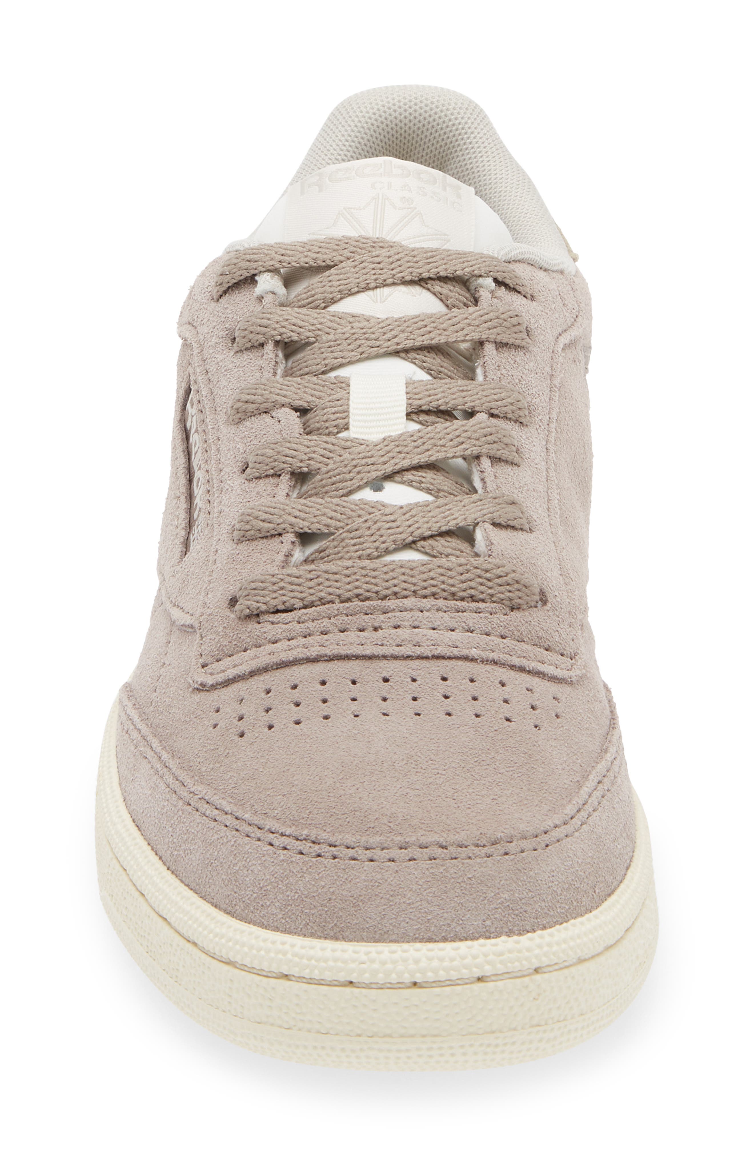 Club C 85 Sneaker, Alternate, color, GRITTY GREY/ BEIGE/ GREEN