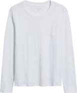 Eileen Fisher Long Sleeve Organic Linen T-Shirt