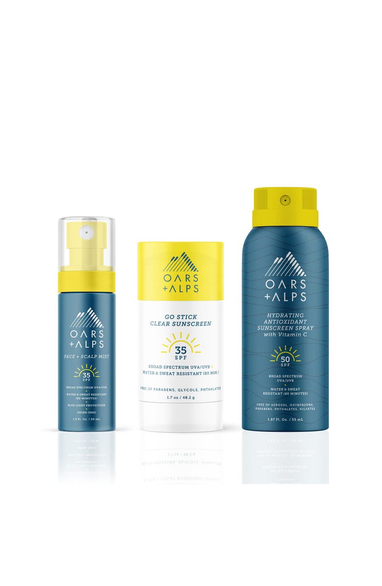 OARS + ALPS SPF Travel Trio, Main, color, Blue