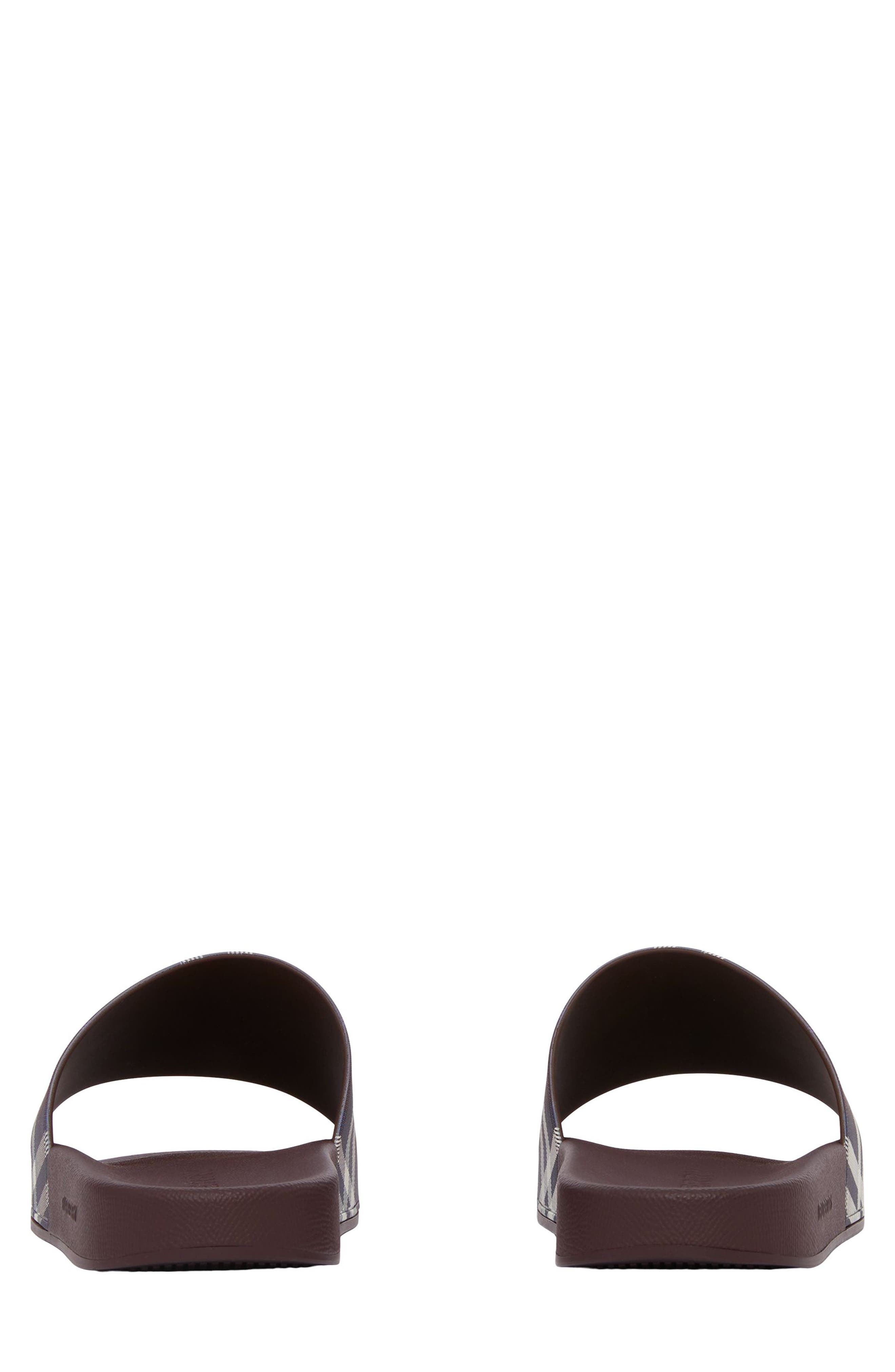 Burberry Furley Check Slide Sandal, Alternate, color, 