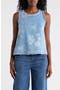 selected Light Wash Floral Print