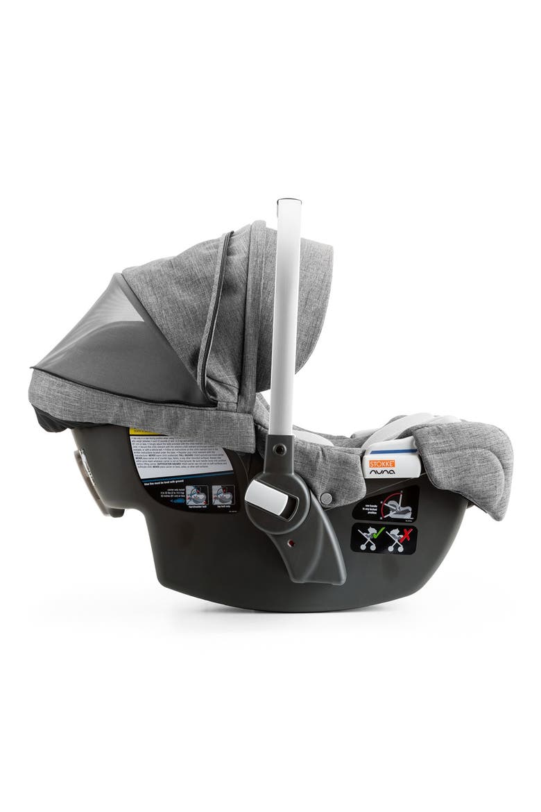 PIPA™ by nuna Car Seat & Base, Alternate, color, BLACK MELANGE