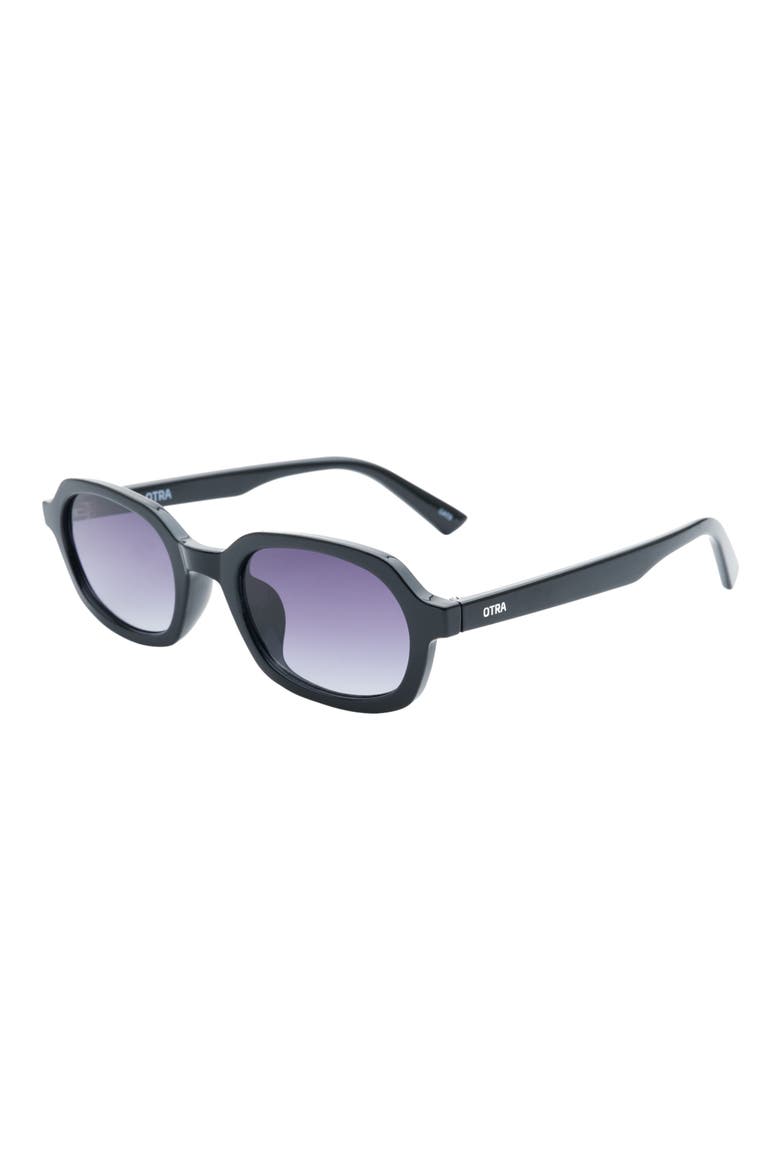 Abby Square Sunglasses, Alternate, color, BLACK/ SMOKE
