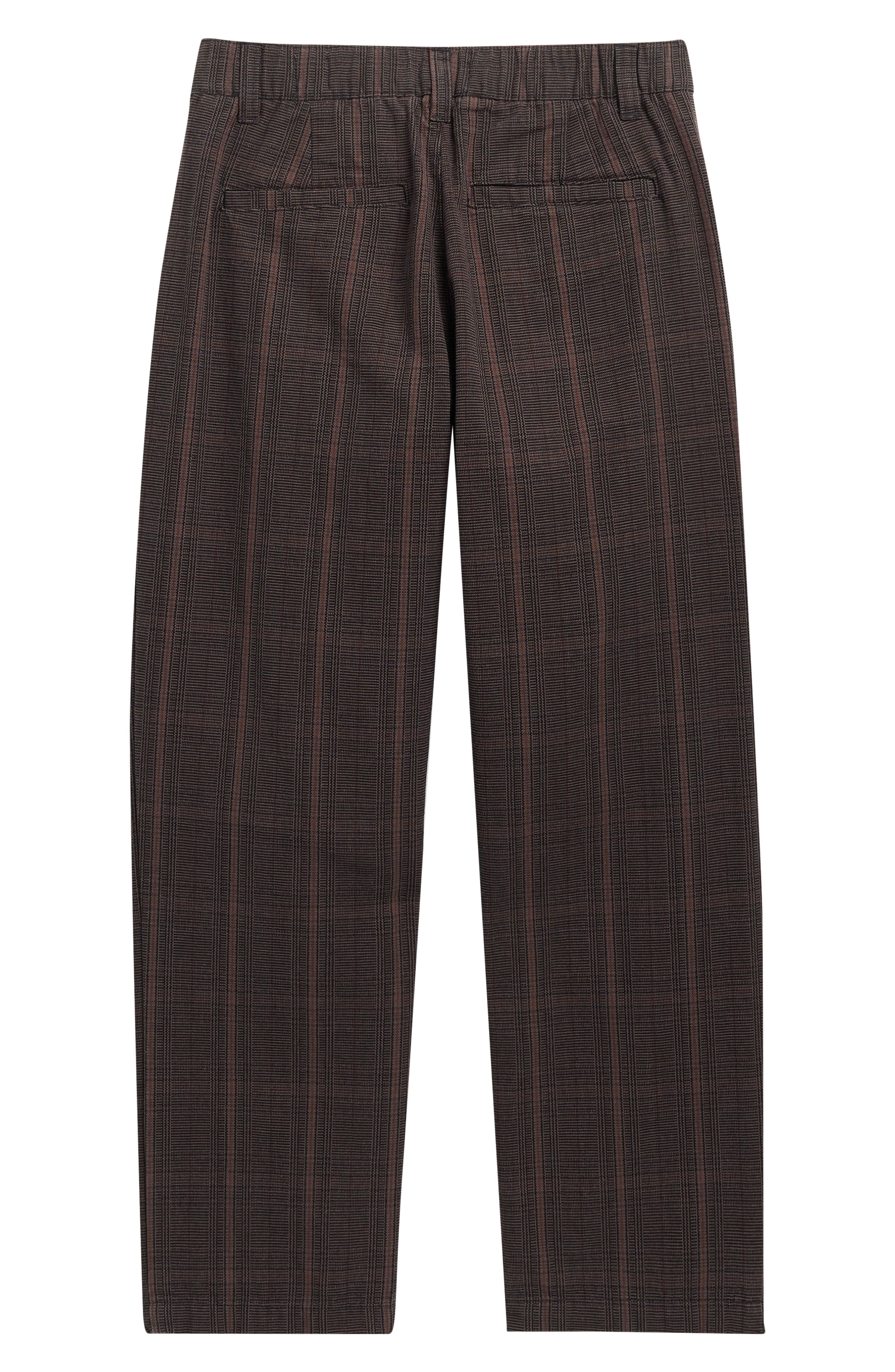 PacSun Kids' Sylas Plaid Stretch Cotton Pants (Men) | Nordstrom