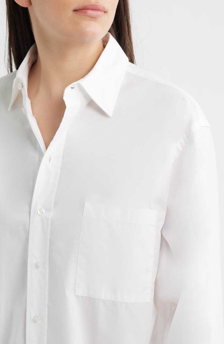 BOSS Saturday Button-Up Shirt, Alternate, color, Bright White