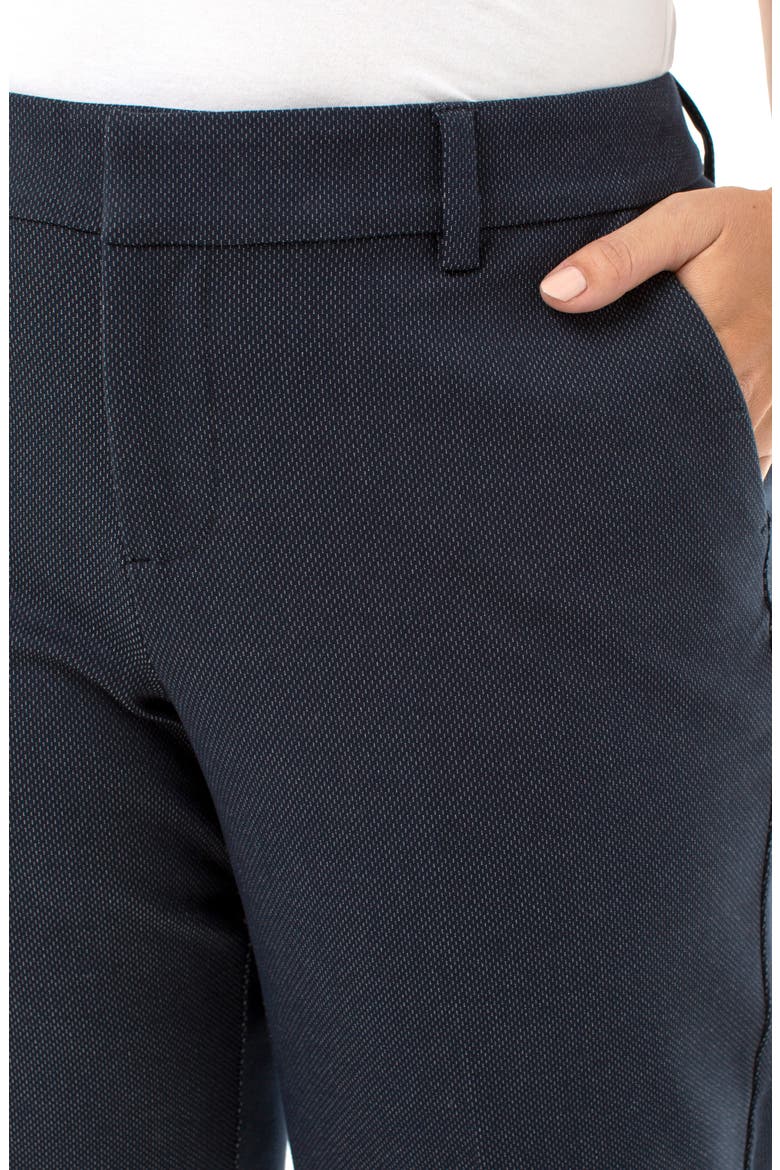 Kelsey Stovepipe Knit Crop Trousers, Alternate, color, NAVY