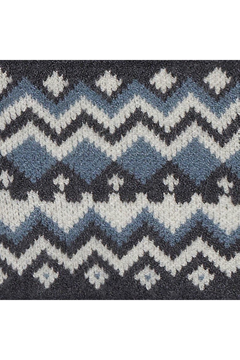 Fair Isle Cardigan Sweater, Alternate, color, Dark Grey