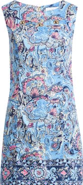 Lilly Pulitzer® Paloma Paisley Floral Stretch Cotton Romper