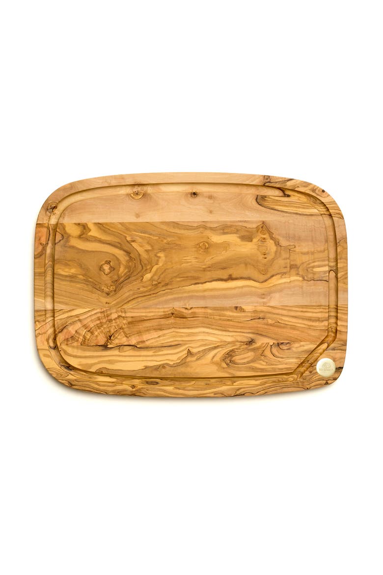 Nerro Olivewood Chopping Board, 15.75 x 11.42 x 0.71 Inch, Alternate, color, Brown