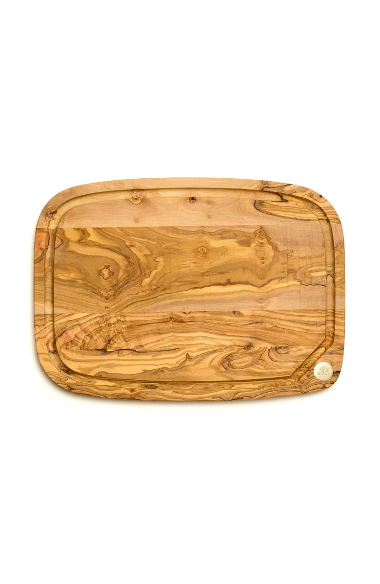 Berard Nerro Olivewood Chopping Board, 15.75 x 11.42 x 0.71 Inch, Alternate, color, Brown