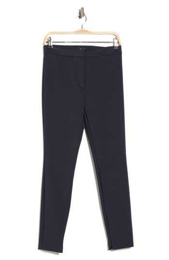 Theory High Waist Pants In Black