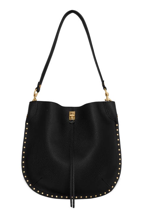 Darren Slim Leather Shoulder Bag