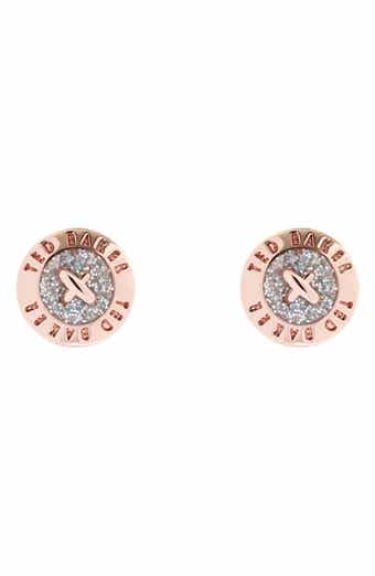 Eisley Enamel Mini Button Stud Earrings