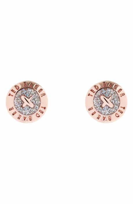 Eisley Enamel Mini Button Stud Earrings