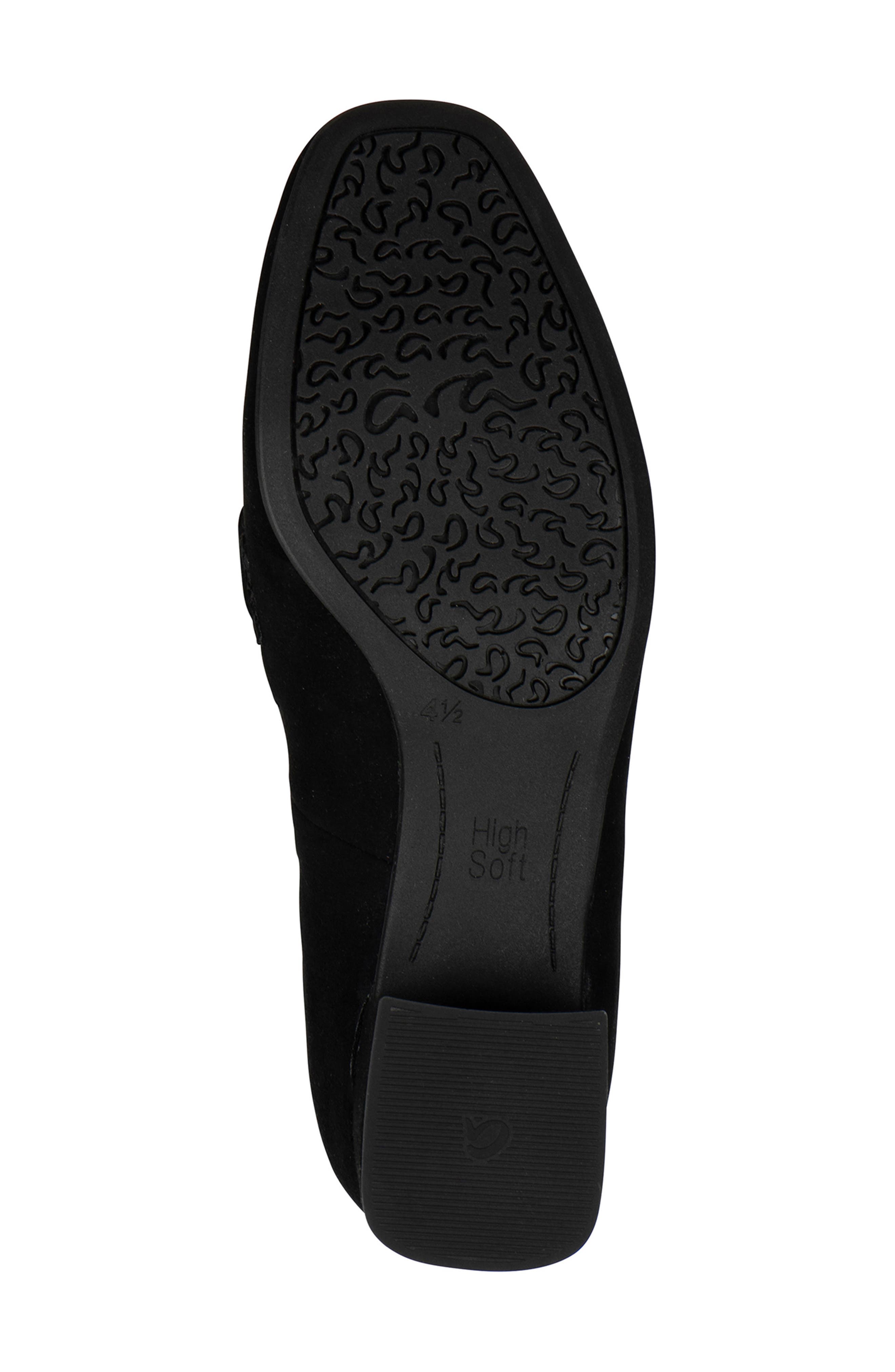 ara Glimmer Loafer Pump, Alternate, color, Black