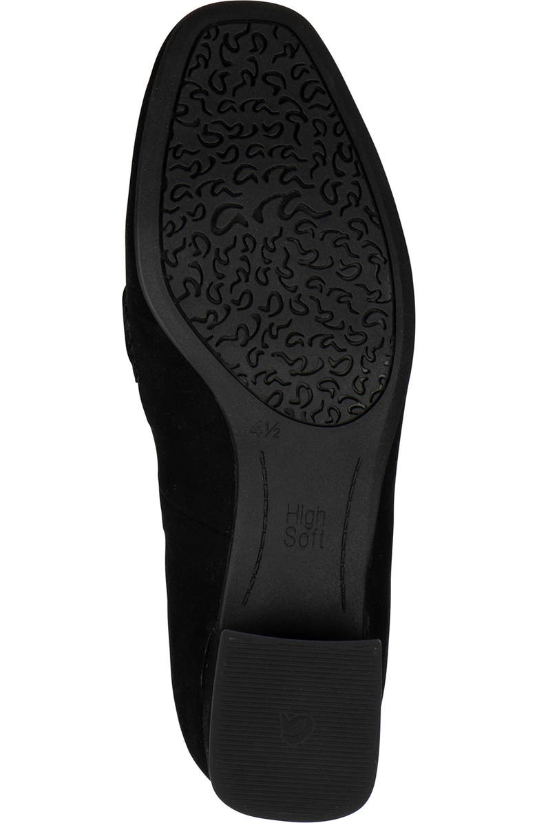 ara Glimmer Loafer Pump, Alternate, color, Black