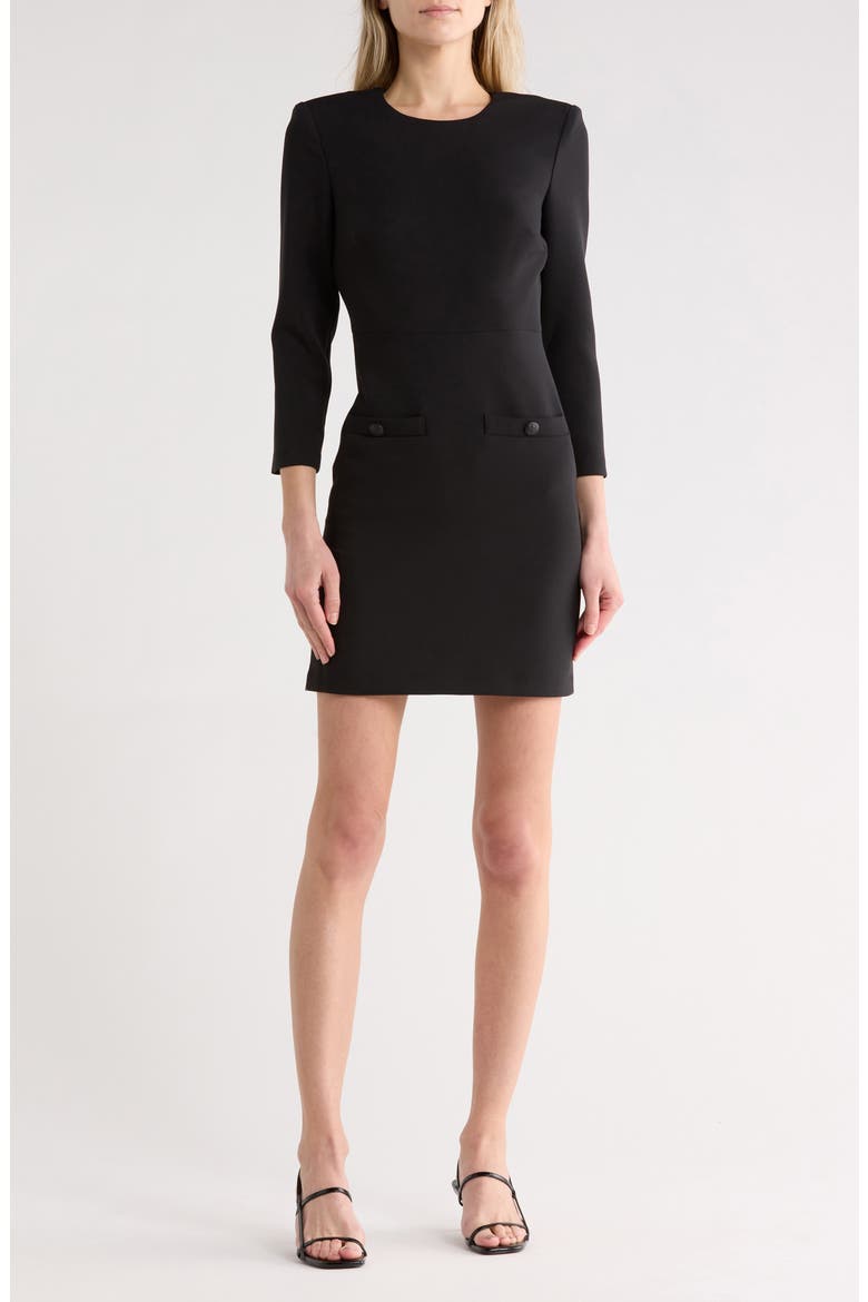 Channing Sheath Dress, Main, color, BLACK