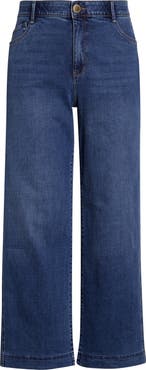 Wit & Wisdom Gracie Skyrise Double Side Seam Wide Leg Jeans