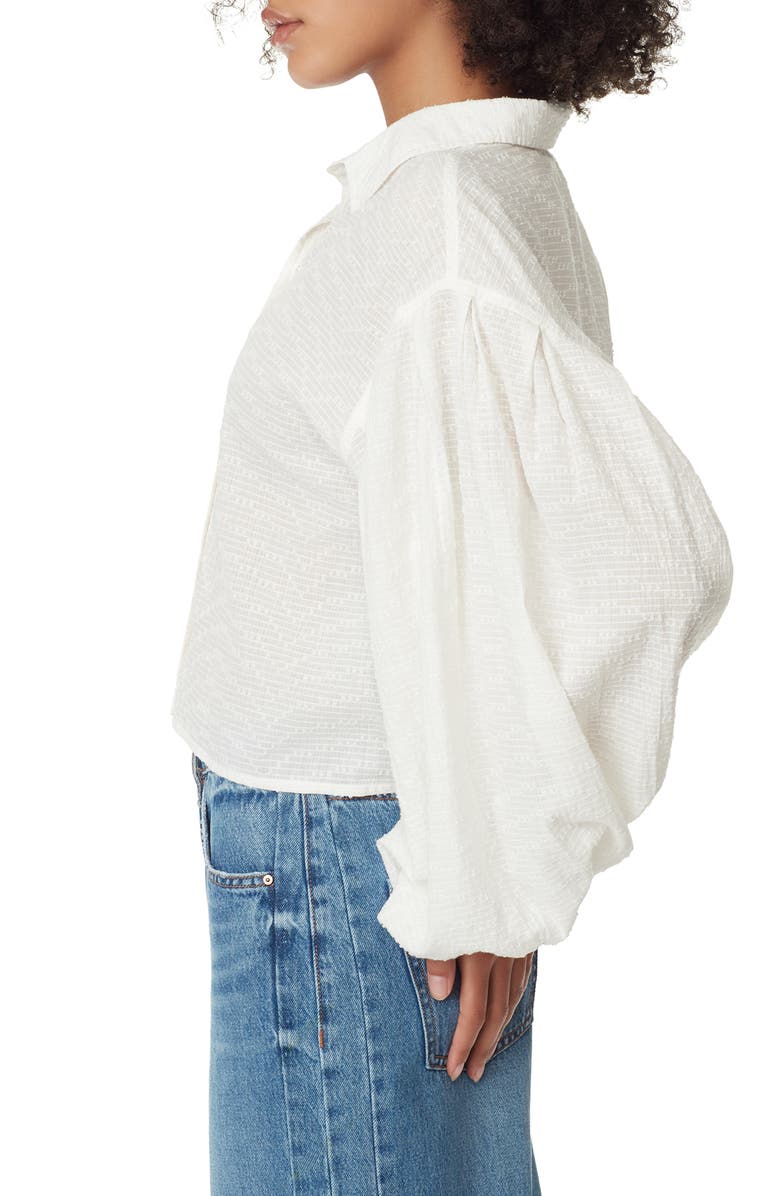 Circus NY by Sam Edelman Willow Woven Snap-Up Shirt, Alternate, color,