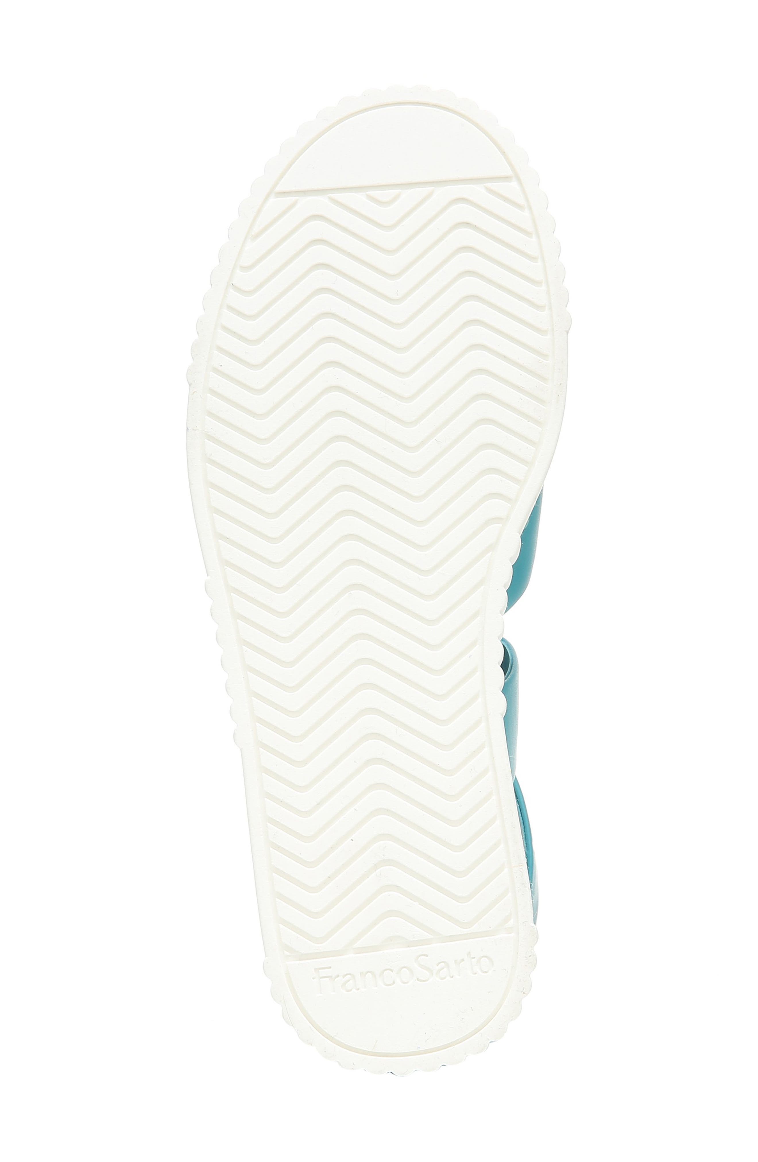 Brock Platform Sandal, Alternate, color, TEAL LEATHER