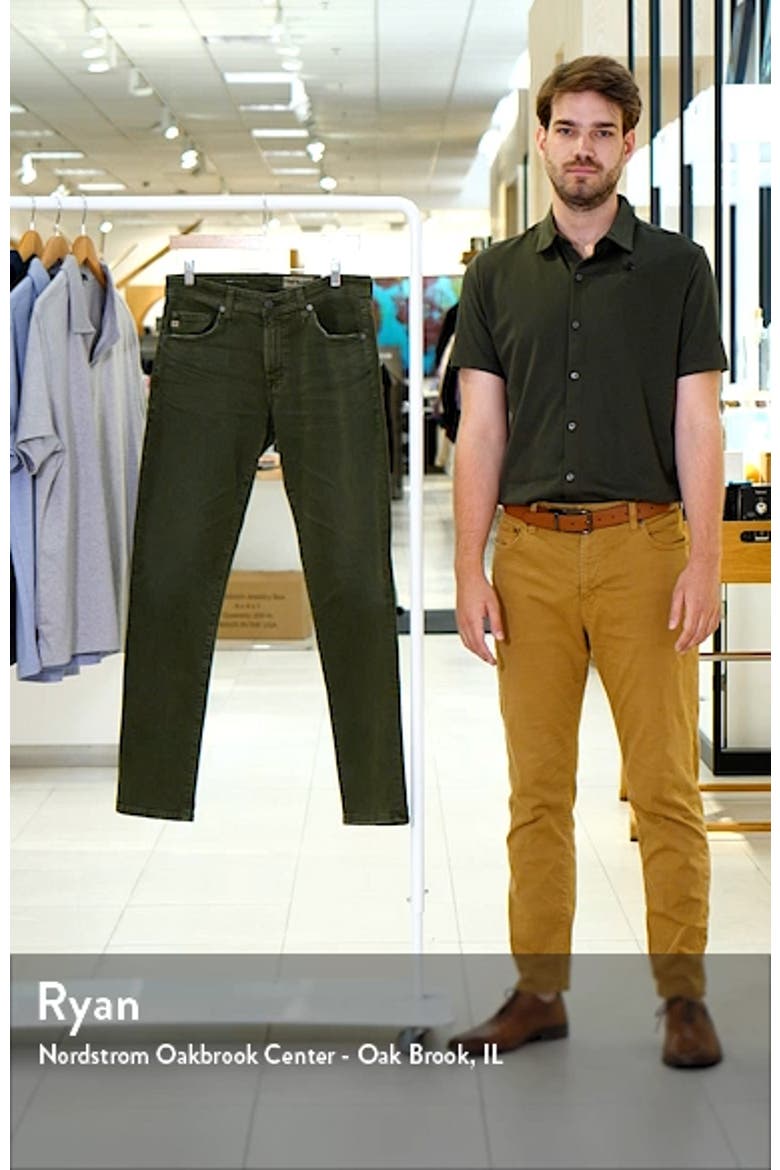 Tellis Slim Fit Stretch Jeans (Nordstrom Exclusive) video