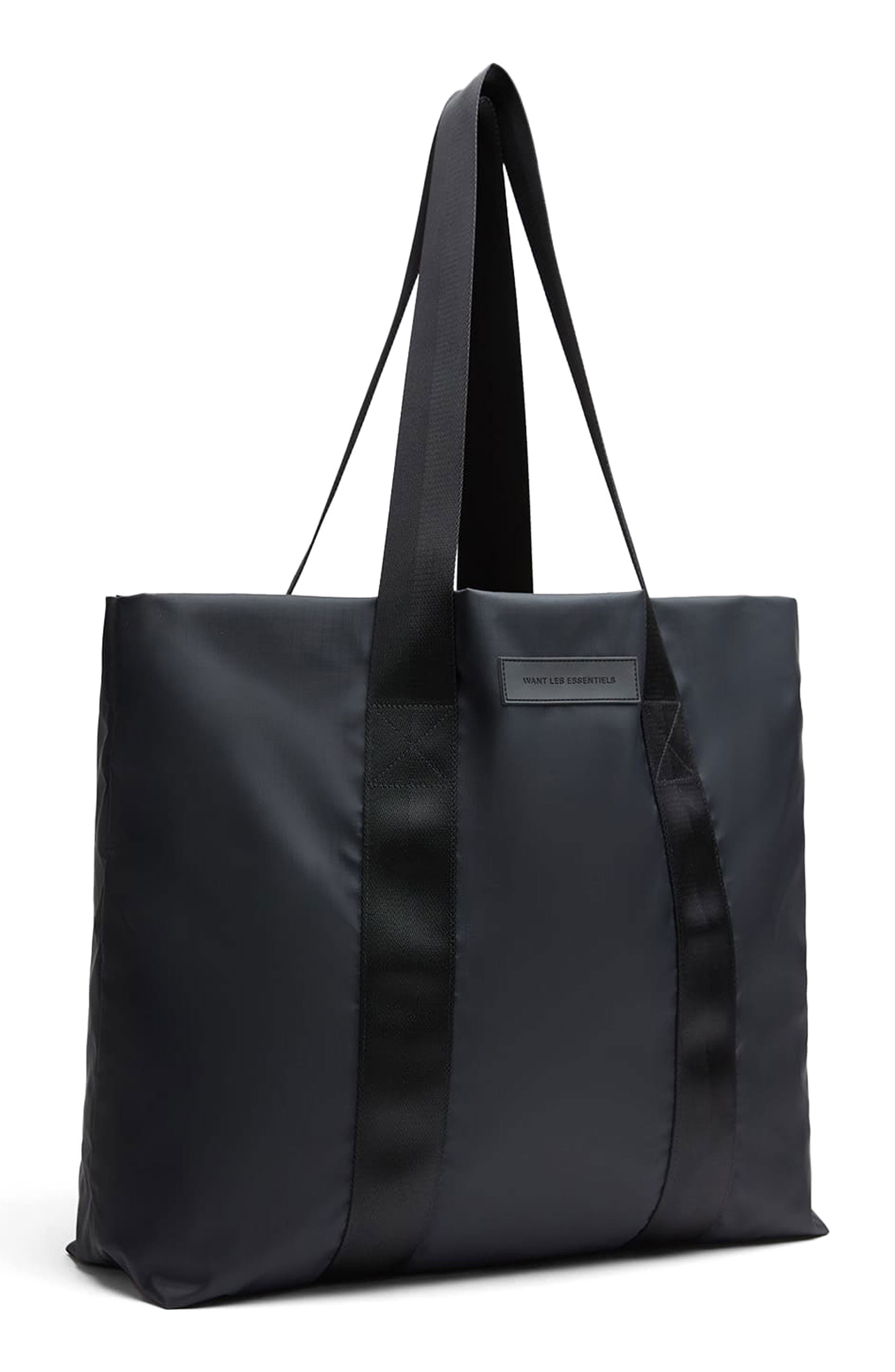 WANT Les Essentiels Extra Large Tyler Nylon Tote, Alternate, color, Black