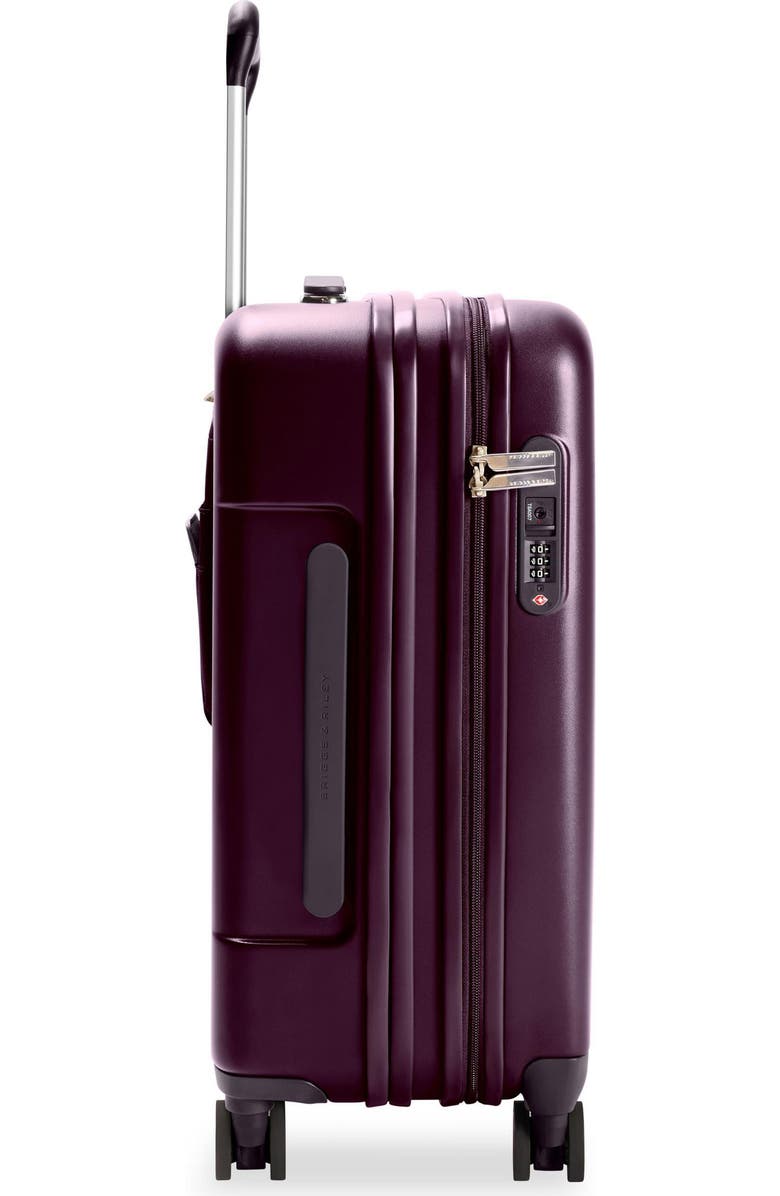 Briggs & Riley Sympatico Essential 22-Inch Expandable Spinner Carry-On, Alternate, color, Plum