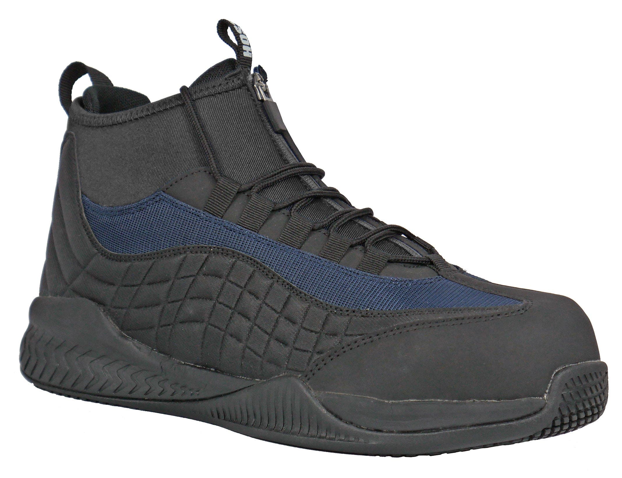 Hoss Boot Company HOSS Full Court Composite Toe EH Athletic Work Shoe, Main, color, Black/Navy