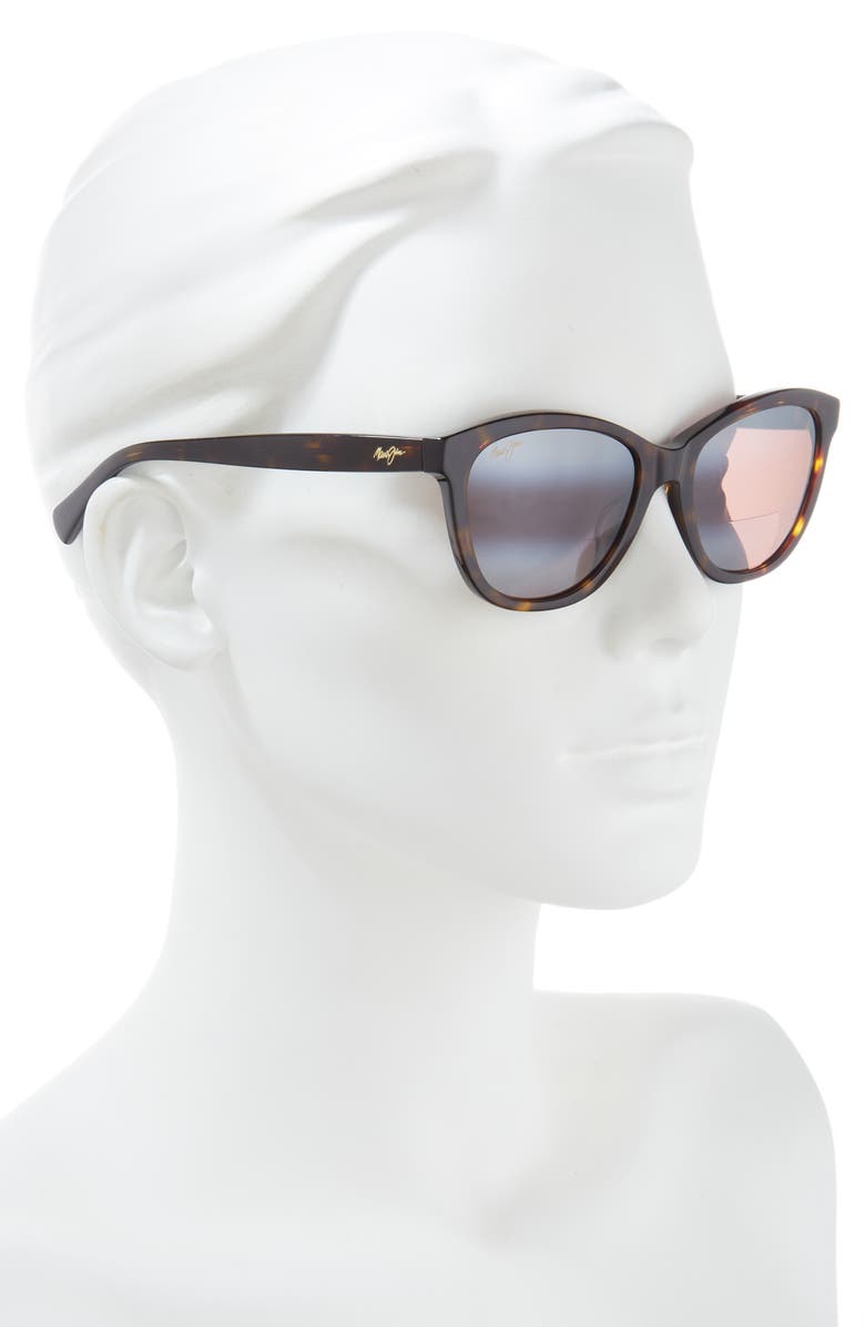 Maui Jim 54mm Polarized Cat Eye Sunglasses, Alternate, color,