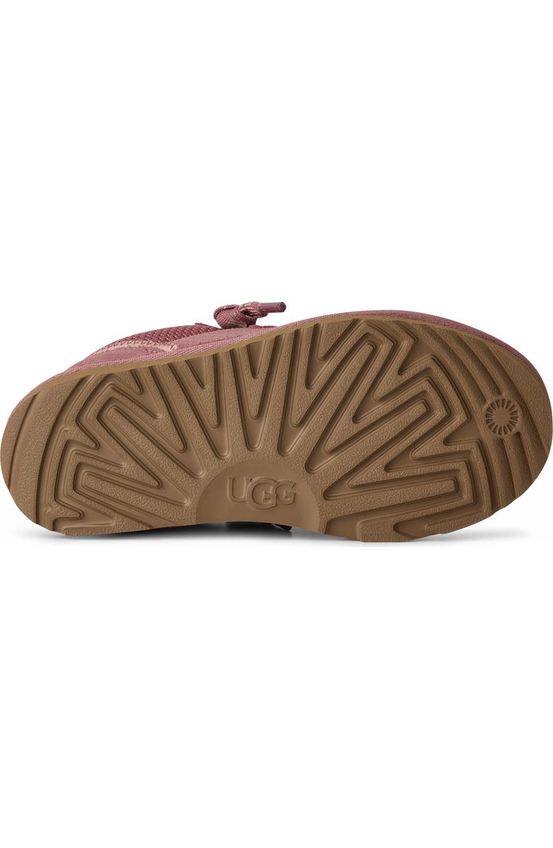 UGG<sup>®</sup> Kids' Lowmel Sneaker, Alternate, color, Pink Dawn