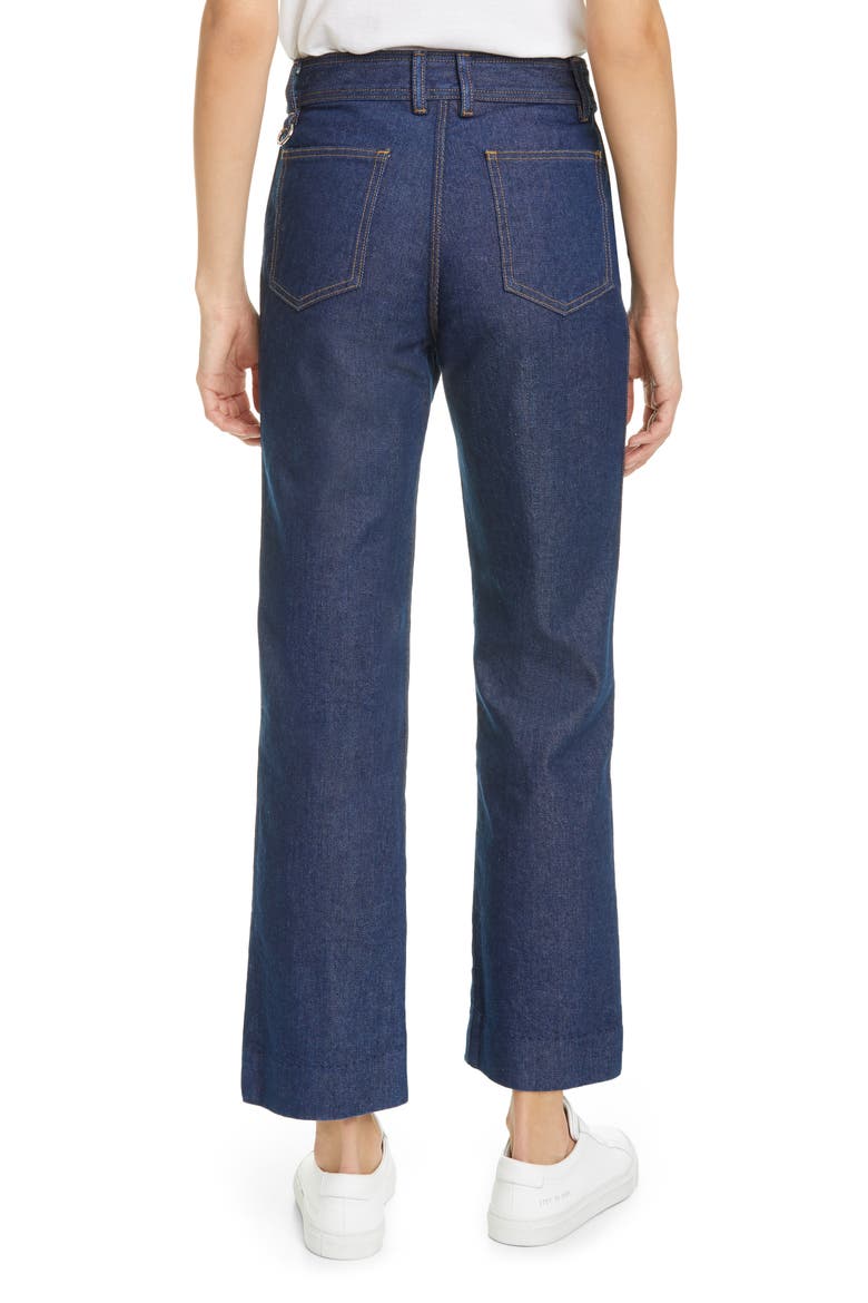 Denim Trousers, Alternate, color, RINSEDOWN