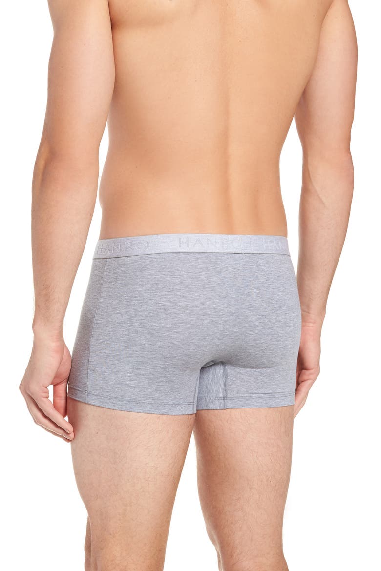 Cotton Essentials 2-Pack Cotton Boxer Briefs, Alternate, color, LIGHT MELANGE