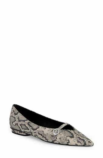 Rebecca Minkoff Pointed Toe Buckle Flat
