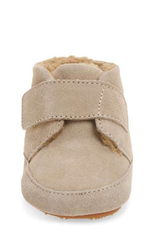 Old Soles Shloofy Faux Shearling Boot In Nude