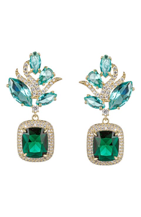 Baroque Statement Drop Earrings