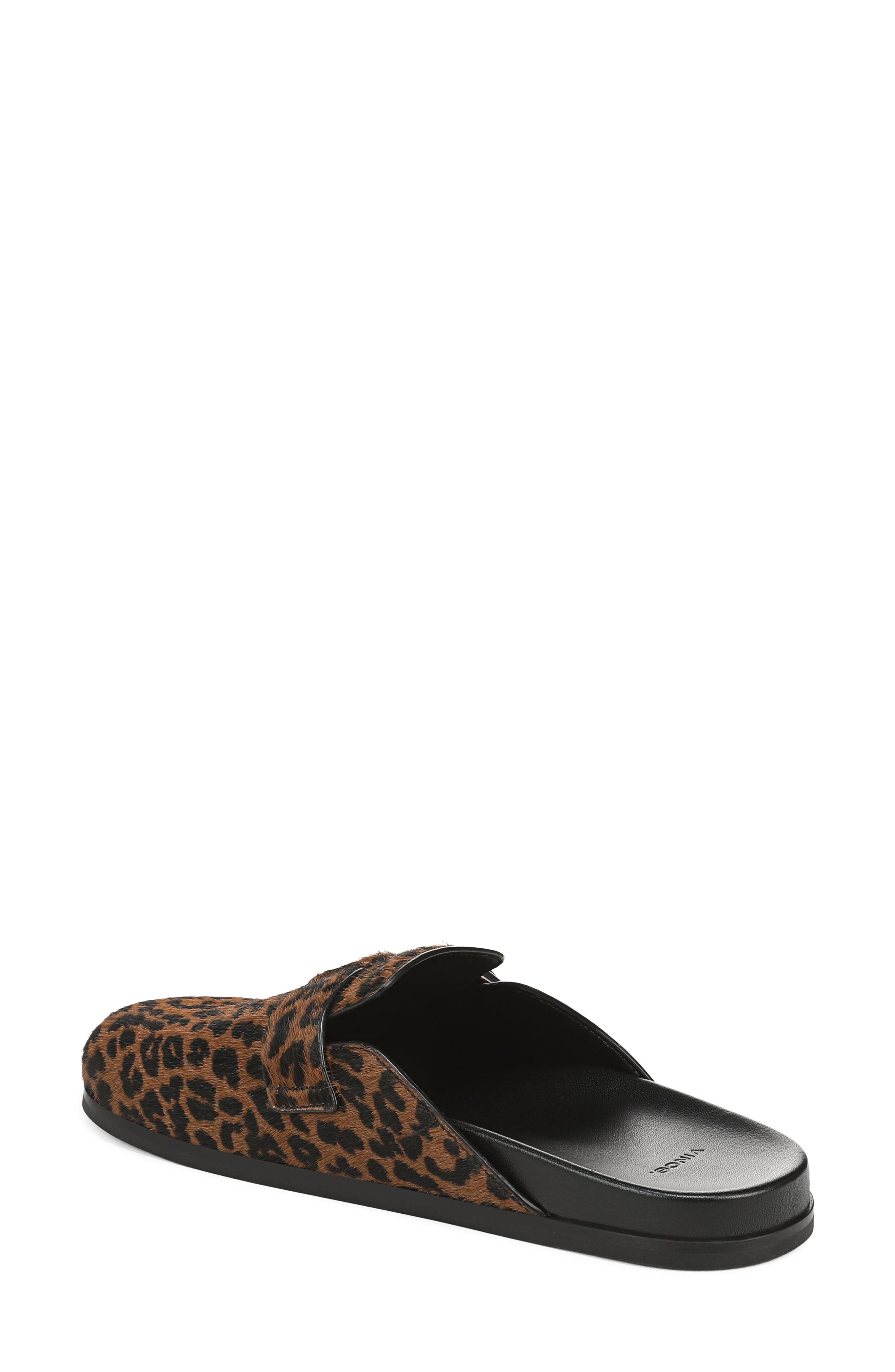 Leon Genuine Calf Hair Loafer Mule, Alternate, color, BROWN MULTI