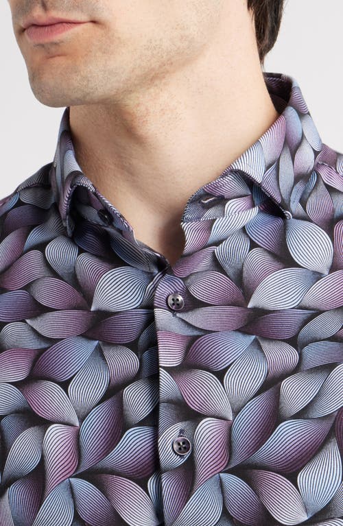 Stone Rose Bad Trip Short Sleeve Button-up Shirt