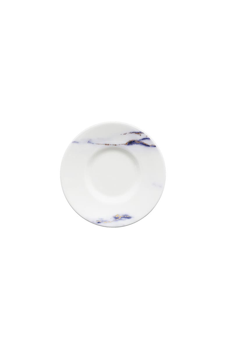 Prouna Marble Azure Espresso Cup & Saucer, Alternate, color, White