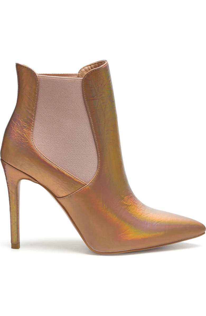Rag & Co Molina Iridescent Pointed Toe Bootie, Alternate, color,