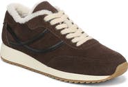 Vince Santa Monica Genuine Shearling Trim Sneaker