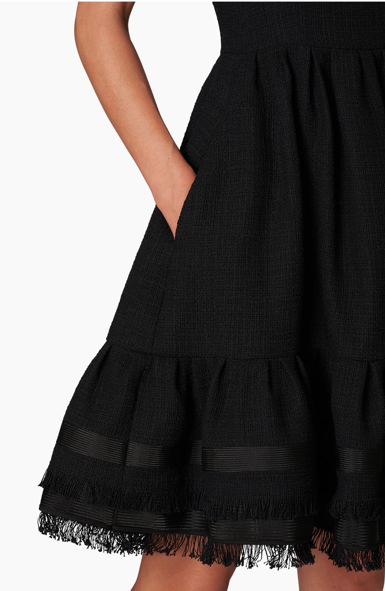Carolina Herrera Ruffle A-Line Dress, Alternate, color,