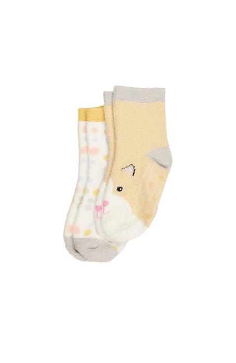 Calico Cat Crew Sock Set